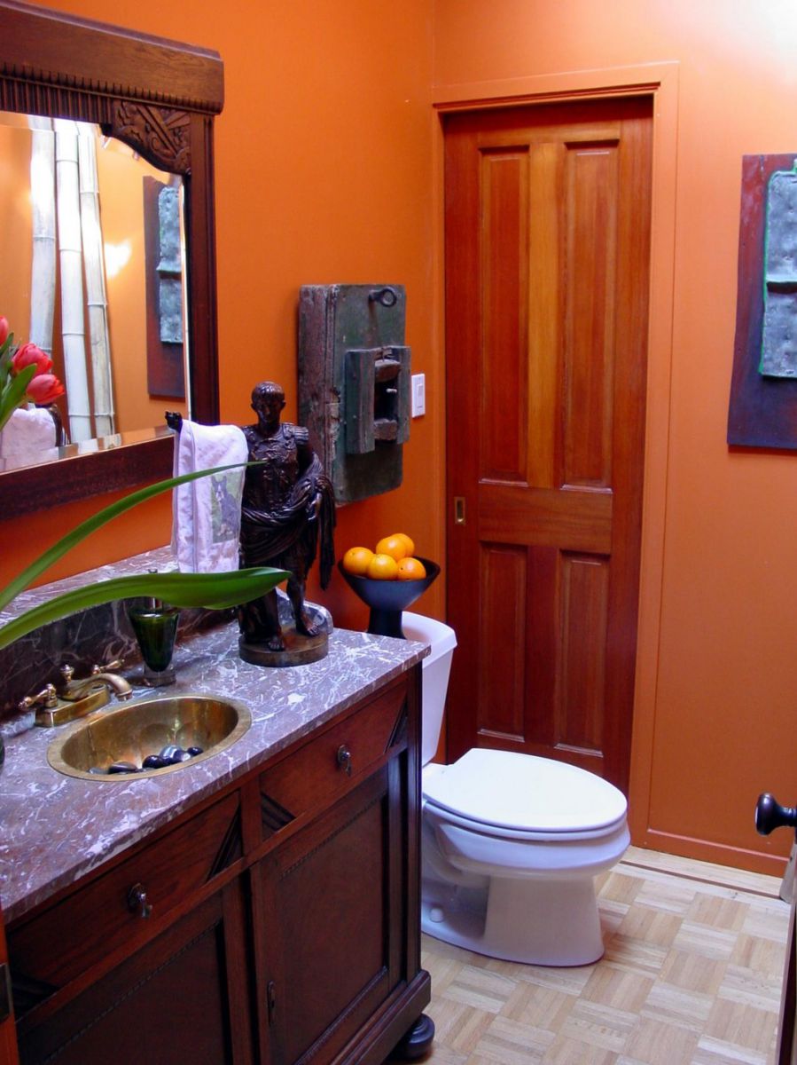 turuncu banyo renk seçimi
