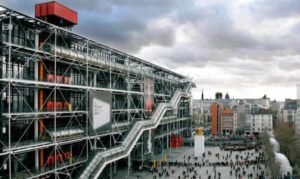 çeliğin avantajları Pompidou Çenter binası