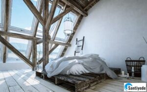 loft daire dekorasyonu
