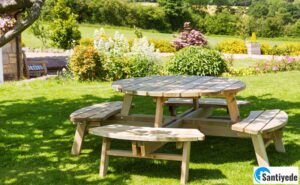 Bahçe için piknik masası